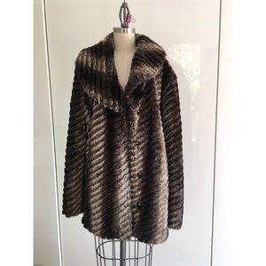 Alfani Faux Fur Coat